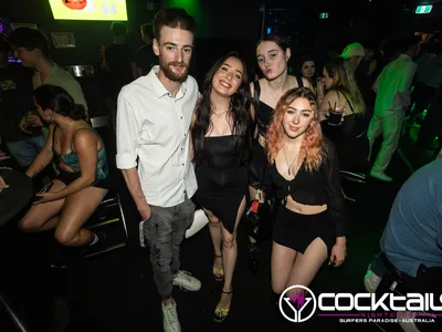 A professional photo of guests enjoying themselves at Cocktails Nightclub from our gallery.