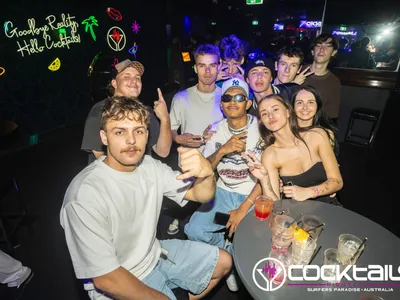 A professional photo of guests enjoying themselves at Cocktails Nightclub from our gallery.