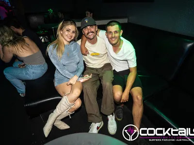 A professional photo of guests enjoying themselves at Cocktails Nightclub from our gallery.