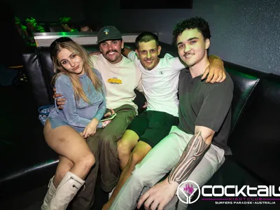 A professional photo of guests enjoying themselves at Cocktails Nightclub from our gallery.