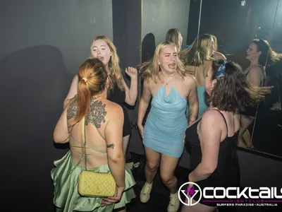 A professional photo of guests enjoying themselves at Cocktails Nightclub from our gallery.