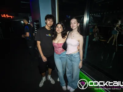 A professional photo of guests enjoying themselves at Cocktails Nightclub from our gallery.