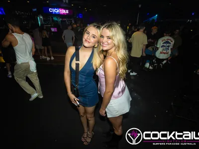 A professional photo of guests enjoying themselves at Cocktails Nightclub from our gallery.