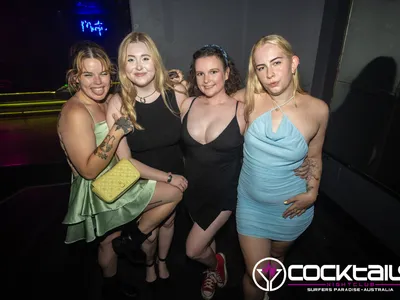 A professional photo of guests enjoying themselves at Cocktails Nightclub from our gallery.