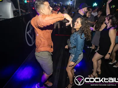 A professional photo of guests enjoying themselves at Cocktails Nightclub from our gallery.