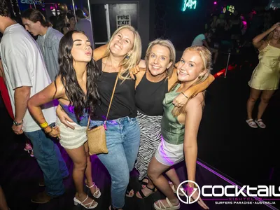 A professional photo of guests enjoying themselves at Cocktails Nightclub from our gallery.