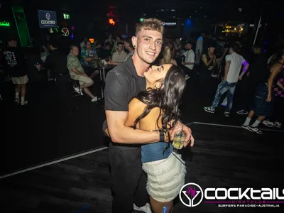 A professional photo of guests enjoying themselves at Cocktails Nightclub from our gallery.