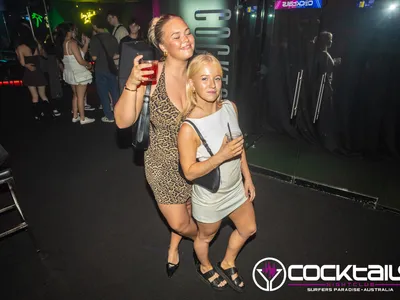 A professional photo of guests enjoying themselves at Cocktails Nightclub from our gallery.