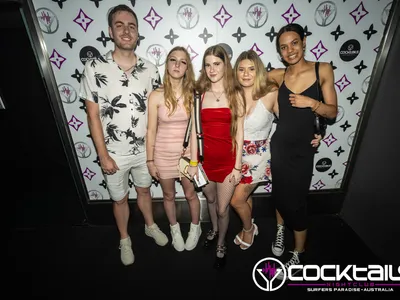 A professional photo of guests enjoying themselves at Cocktails Nightclub from our gallery.