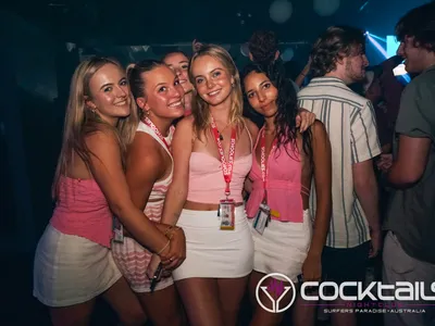 A professional photo of guests enjoying themselves at Cocktails Nightclub from our gallery.