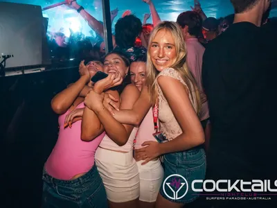 A professional photo of guests enjoying themselves at Cocktails Nightclub from our gallery.