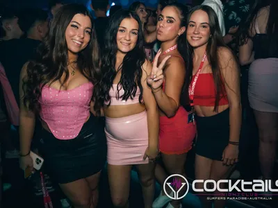 A professional photo of guests enjoying themselves at Cocktails Nightclub from our gallery.