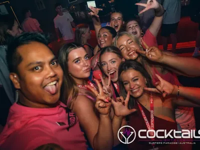 A professional photo of guests enjoying themselves at Cocktails Nightclub from our gallery.