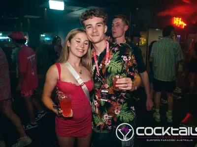 A professional photo of guests enjoying themselves at Cocktails Nightclub from our gallery.