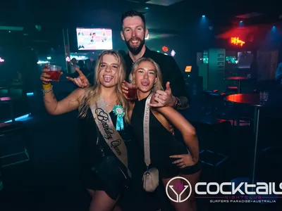 A professional photo of guests enjoying themselves at Cocktails Nightclub from our gallery.