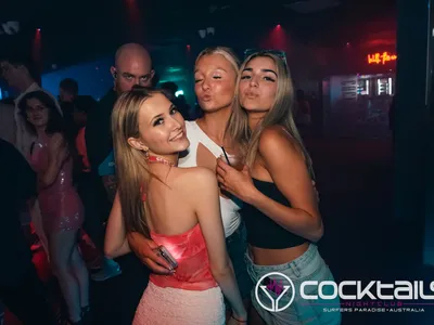 A professional photo of guests enjoying themselves at Cocktails Nightclub from our gallery.