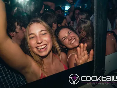 A professional photo of guests enjoying themselves at Cocktails Nightclub from our gallery.