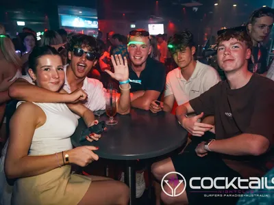 A professional photo of guests enjoying themselves at Cocktails Nightclub from our gallery.