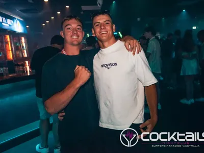 A professional photo of guests enjoying themselves at Cocktails Nightclub from our gallery.