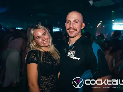 A professional photo of guests enjoying themselves at Cocktails Nightclub from our gallery.