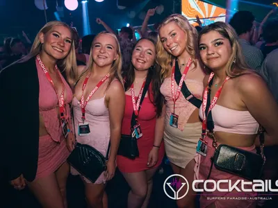 A professional photo of guests enjoying themselves at Cocktails Nightclub from our gallery.