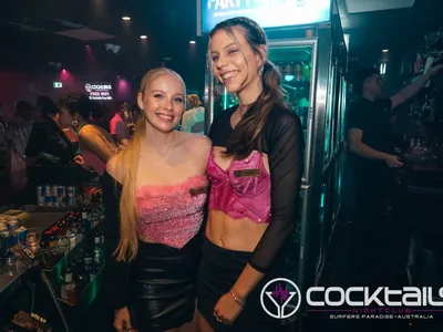 A professional photo of guests enjoying themselves at Cocktails Nightclub from our gallery.