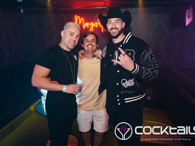 A professional photo of guests enjoying themselves at Cocktails Nightclub from our gallery.