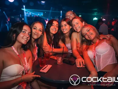 A professional photo of guests enjoying themselves at Cocktails Nightclub from our gallery.