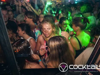 A professional photo of guests enjoying themselves at Cocktails Nightclub from our gallery.