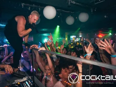 A professional photo of guests enjoying themselves at Cocktails Nightclub from our gallery.