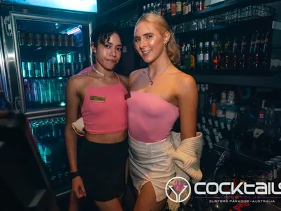 A professional photo of guests enjoying themselves at Cocktails Nightclub from our gallery.