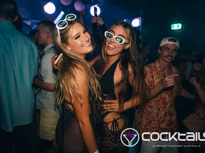 A professional photo of guests enjoying themselves at Cocktails Nightclub from our gallery.