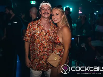 A professional photo of guests enjoying themselves at Cocktails Nightclub from our gallery.