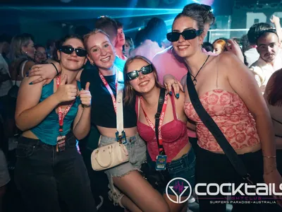 A professional photo of guests enjoying themselves at Cocktails Nightclub from our gallery.