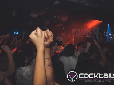 A professional photo of guests enjoying themselves at Cocktails Nightclub from our gallery.