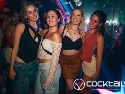 A professional photo of guests enjoying themselves at Cocktails Nightclub from our gallery.