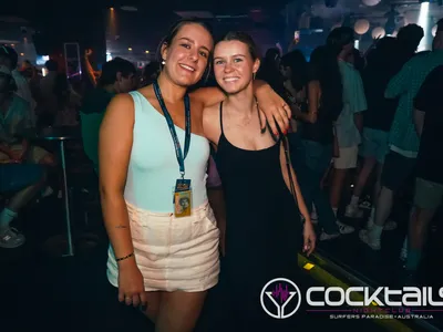 A professional photo of guests enjoying themselves at Cocktails Nightclub from our gallery.