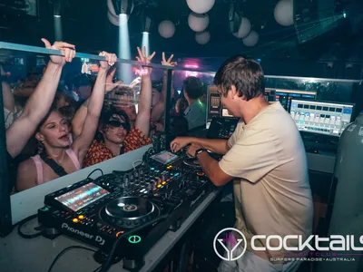 A professional photo of guests enjoying themselves at Cocktails Nightclub from our gallery.