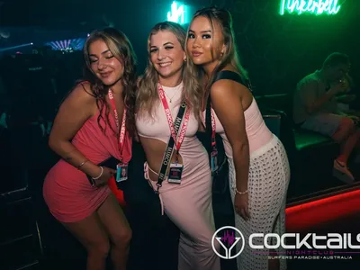 A professional photo of guests enjoying themselves at Cocktails Nightclub from our gallery.