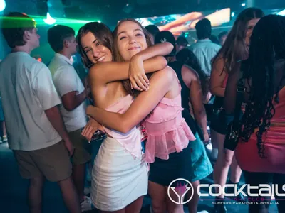 A professional photo of guests enjoying themselves at Cocktails Nightclub from our gallery.