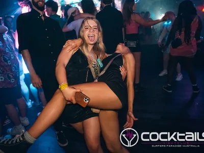 A professional photo of guests enjoying themselves at Cocktails Nightclub from our gallery.