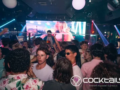 A professional photo of guests enjoying themselves at Cocktails Nightclub from our gallery.