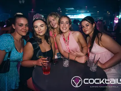 A professional photo of guests enjoying themselves at Cocktails Nightclub from our gallery.