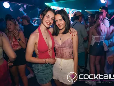 A professional photo of guests enjoying themselves at Cocktails Nightclub from our gallery.