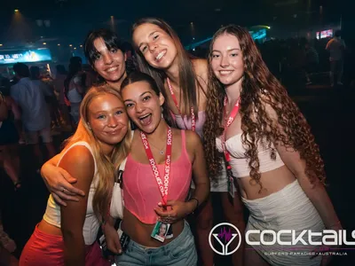 A professional photo of guests enjoying themselves at Cocktails Nightclub from our gallery.