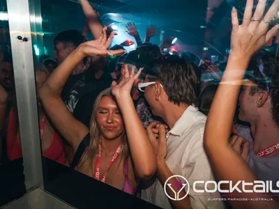 A professional photo of guests enjoying themselves at Cocktails Nightclub from our gallery.