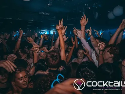 A professional photo of guests enjoying themselves at Cocktails Nightclub from our gallery.