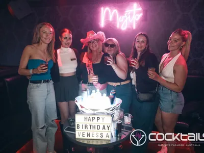 A professional photo of guests enjoying themselves at Cocktails Nightclub from our gallery.