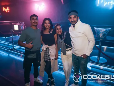 A professional photo of guests enjoying themselves at Cocktails Nightclub from our gallery.