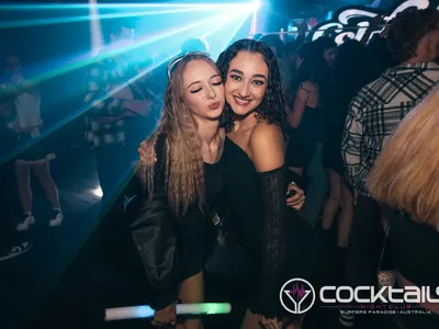 A professional photo of guests enjoying themselves at Cocktails Nightclub from our gallery.